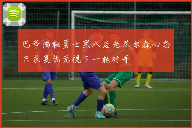 巴爷揭秘勇士黑八后老尼尔森心态只求复仇无视下一轮对手